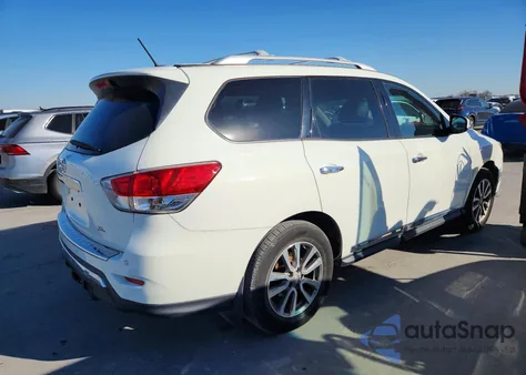 2015 Nissan Pathfinder Sl из США, поврежденный, VIN 5N1AR2MN4FC720741
